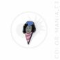 Pin's Jonny Snowcone Rose et Bleu | Color-Mania