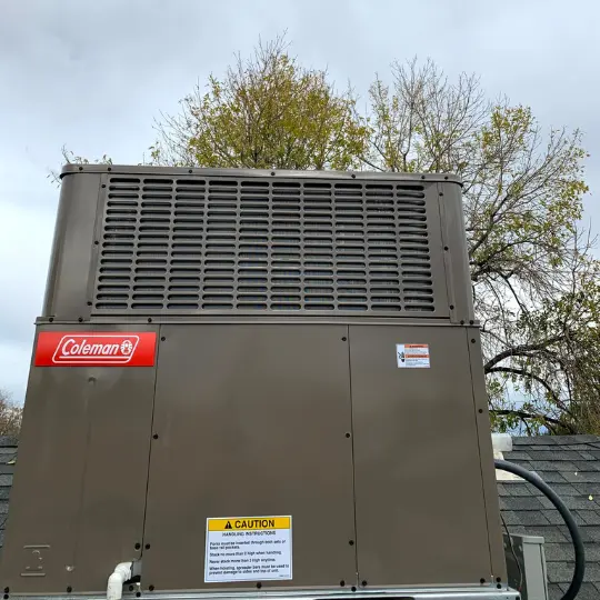 HVAC Project Portfolio 15 Finished Coleman AC installation in Paradise Valley Village Arizona, new coleman ac unit installed by Comfort One Air Conditioning LLC