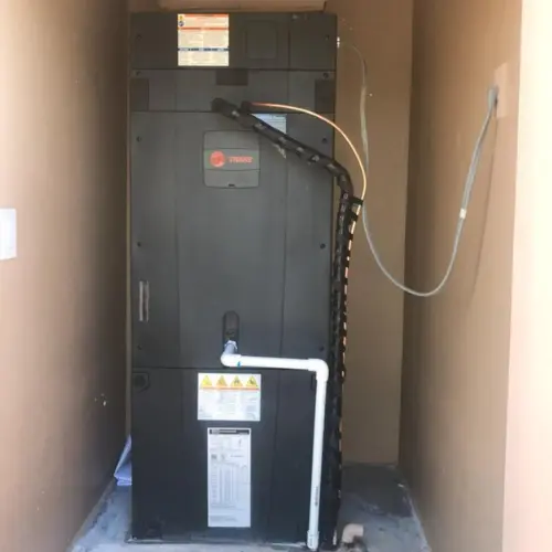 HVAC Project Portfolio 24 A picture of a furnace repair in phoenix arizona