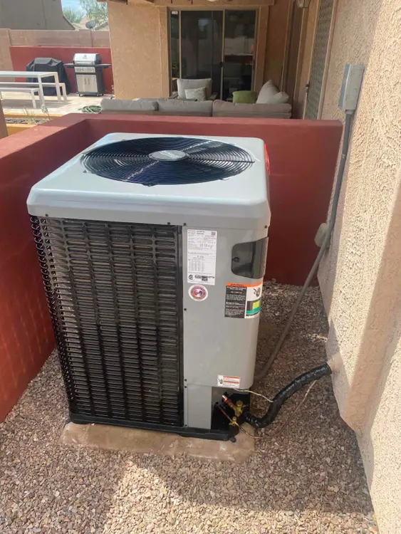 HVAC Project Portfolio 30 New Air Conditioner Unit North Phoenix AZ