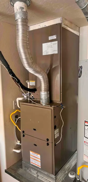 HVAC Project Portfolio 31 New Furnace North Phoenix AZ