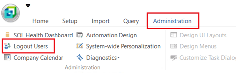 Month End blog logout users - How to Perform Month End with SYSPRO 8