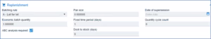 Purchasing Replenishment2 - SYSPRO Stock Code Creation
