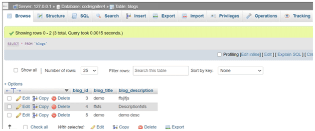 Setup the project env