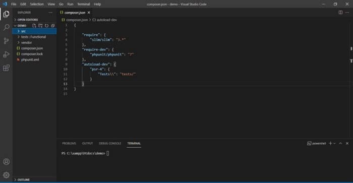 composer dump-autoload