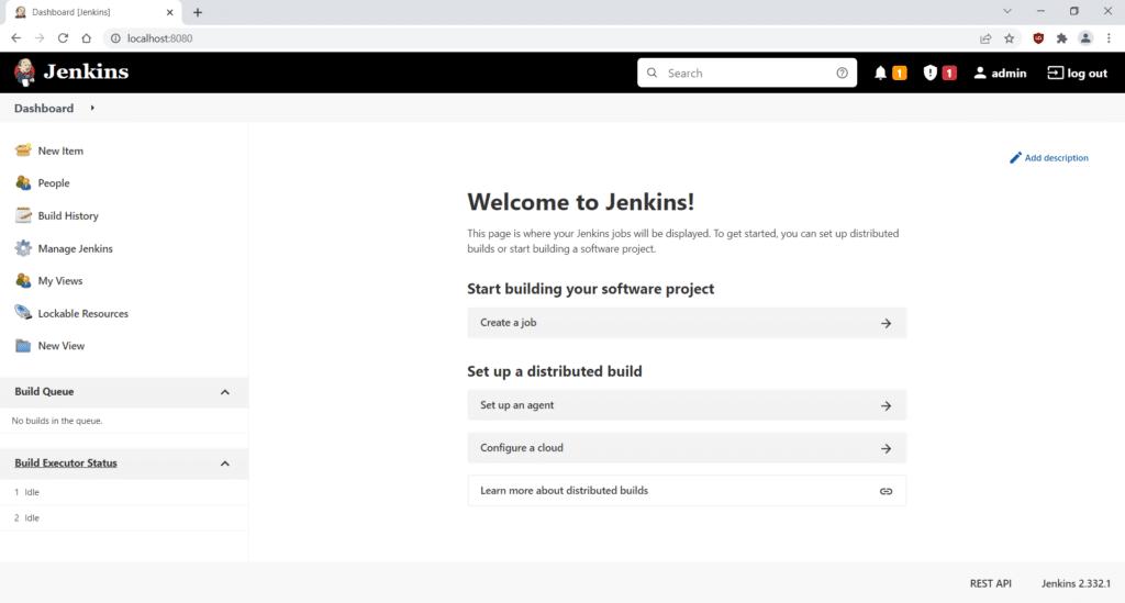 welcome Jenkins