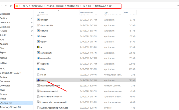 Download Win SDK file