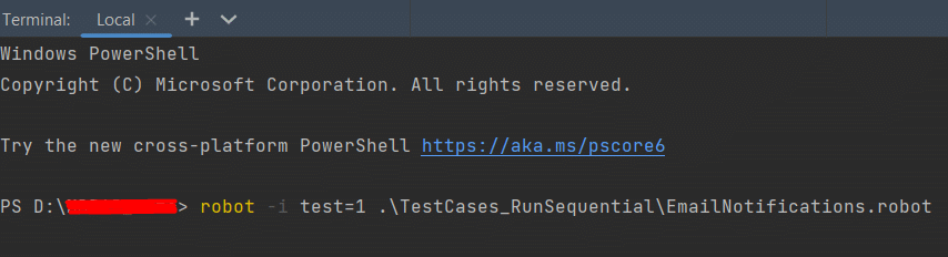 Program to run