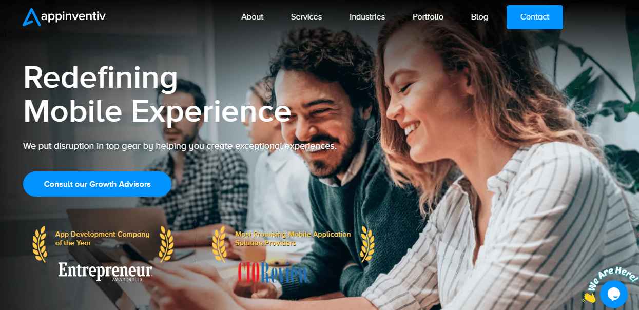 Appinventiv mobile app development