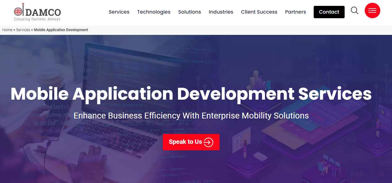 Damco Group Mobile app development