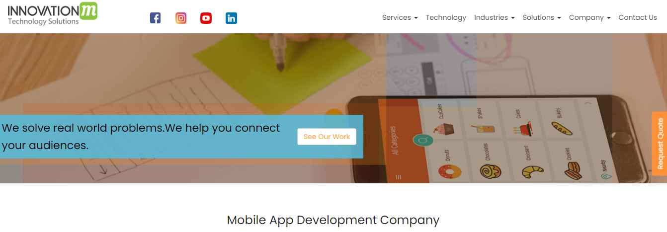 InnovationM Mobile app develoment
