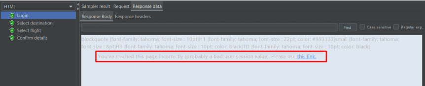 listener view result tree