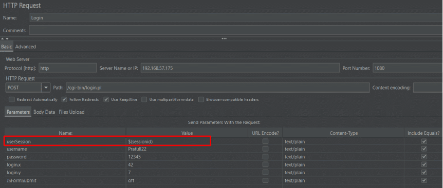 User login Session in app