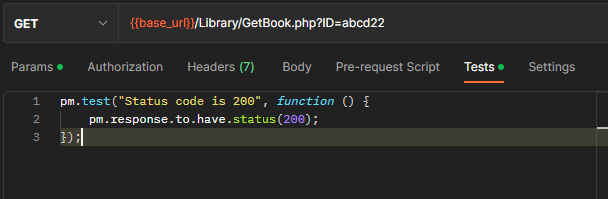Image of Postman check sandbox