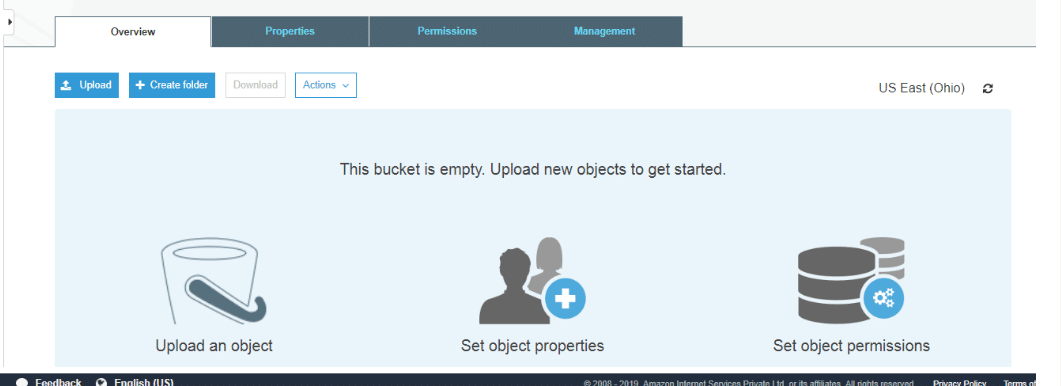 Image of Empty Bucket