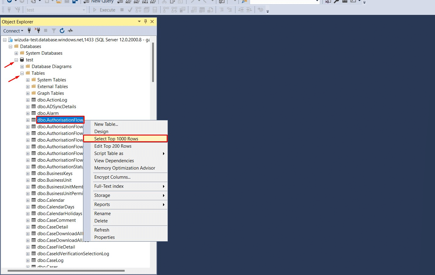 Image of Object explorer