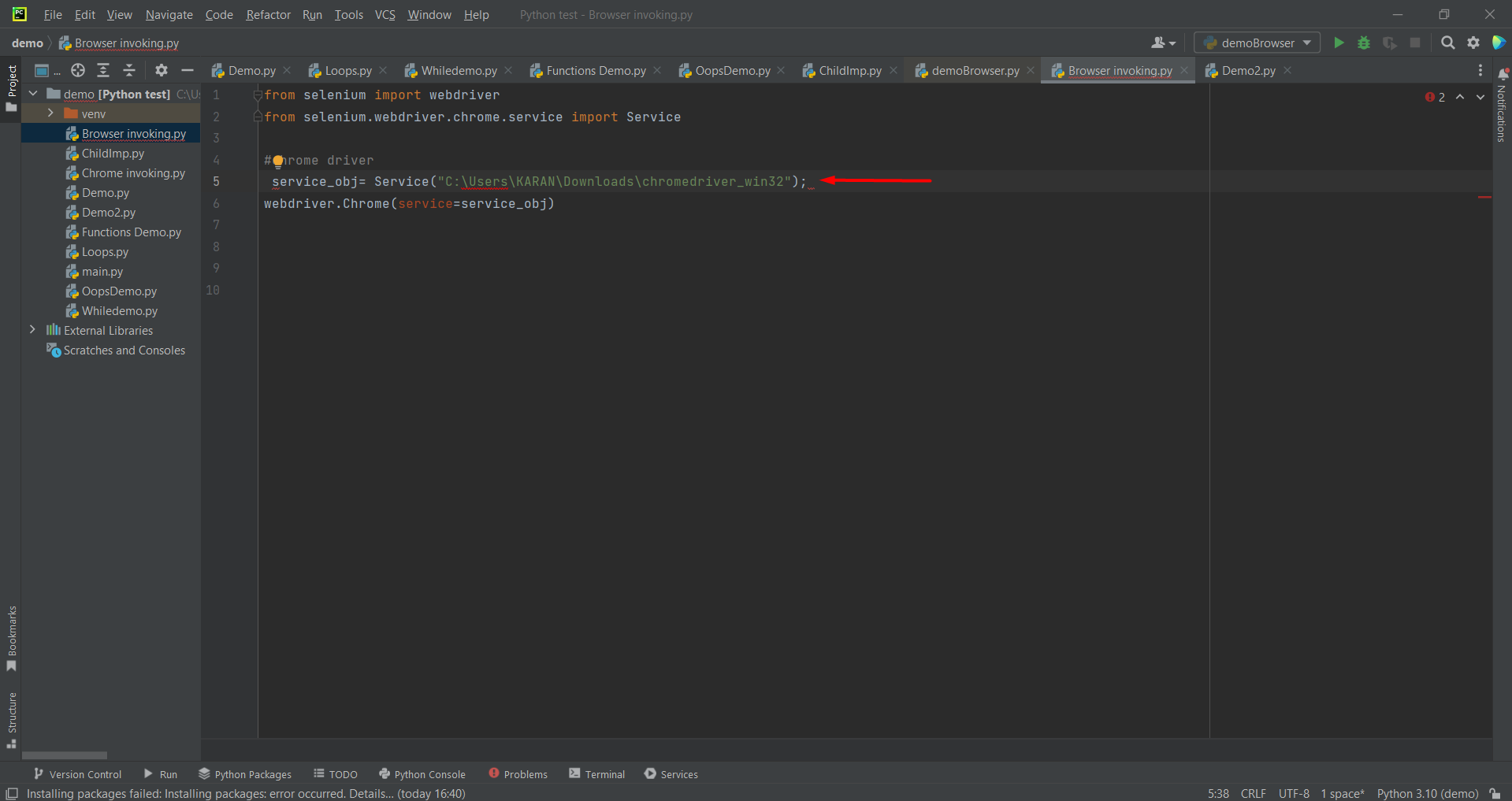 download chrome driver image