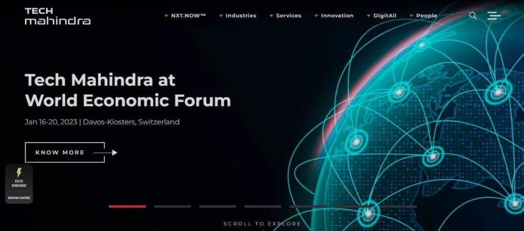 tech mahindra software development