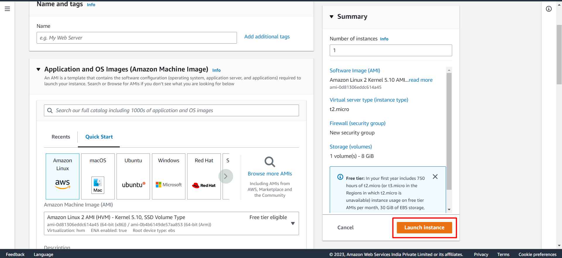 Application & OS images