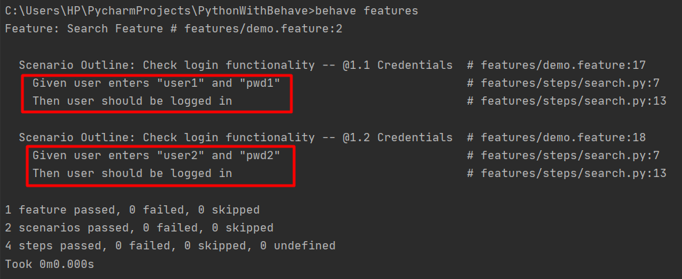 Image of search features behave