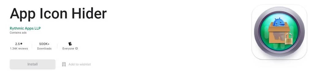 image of App Icon hider