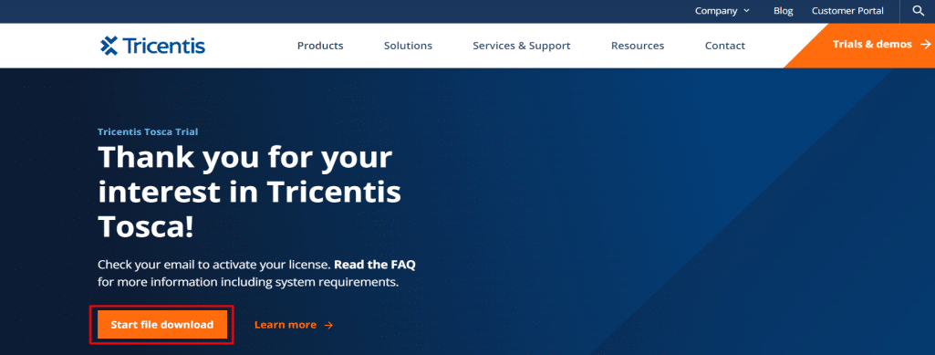 Installation Process of Tricentis Tosca Tool