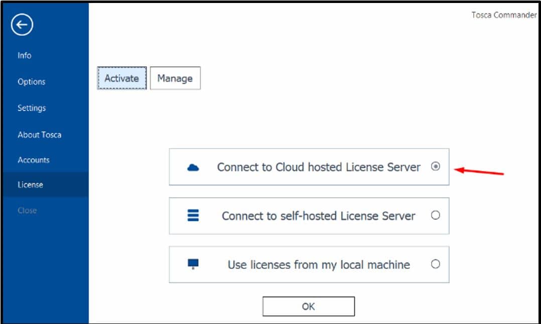 image of Cloud hosted license server