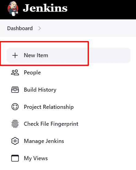 Jenkins Dashboard Image
