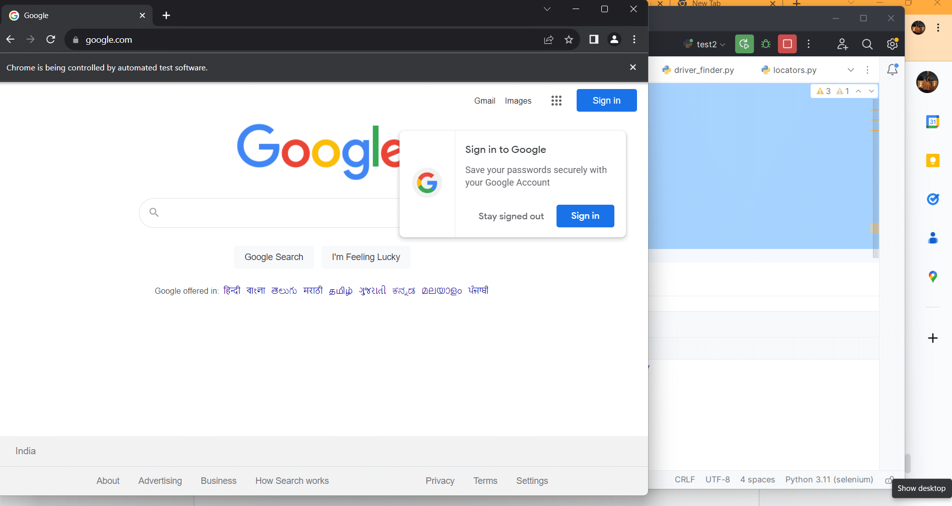 Sign in google