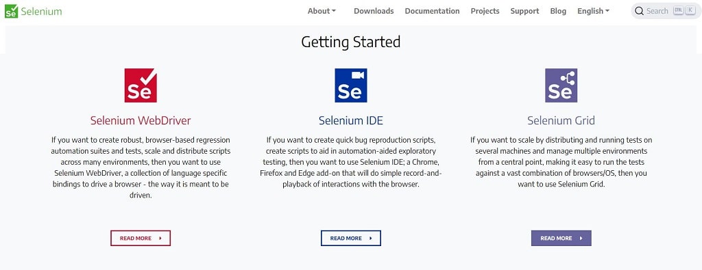 Selenium tool photo