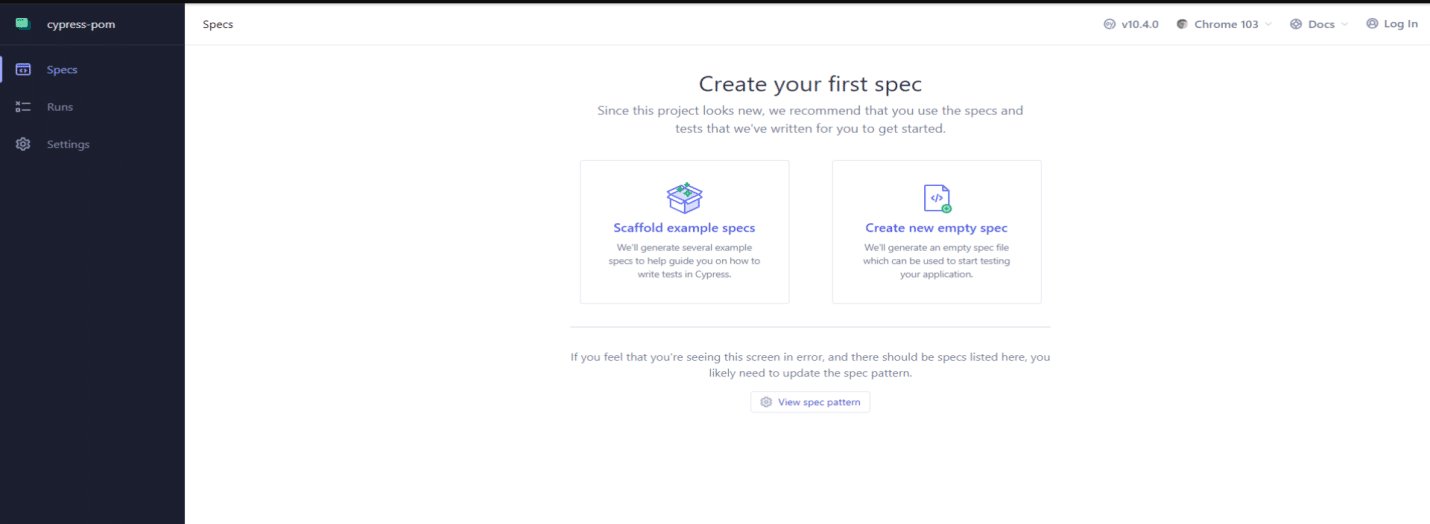 Image of Cypress First Spec