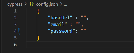 image of POM framework creation first step