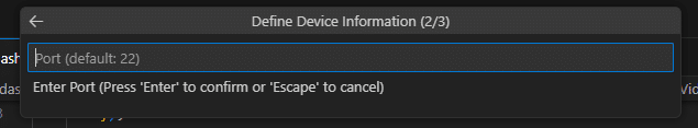 image of define device information