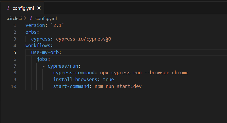 image of Config.yml