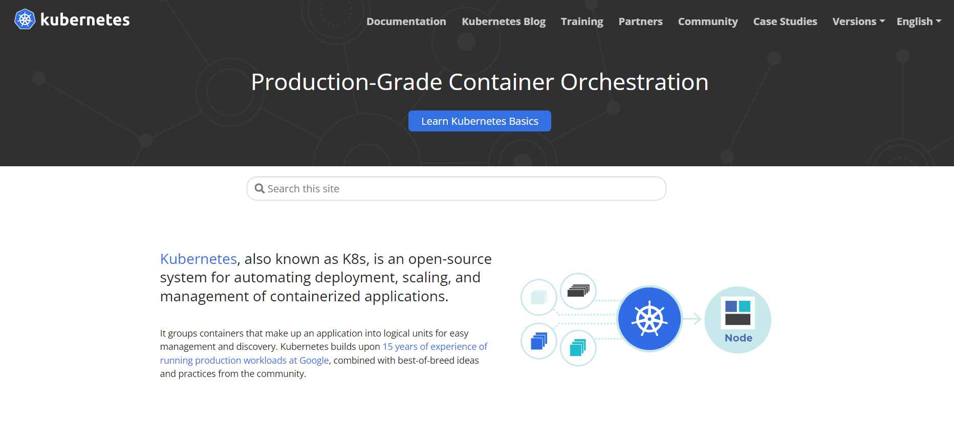 Image of Kubernetes tool