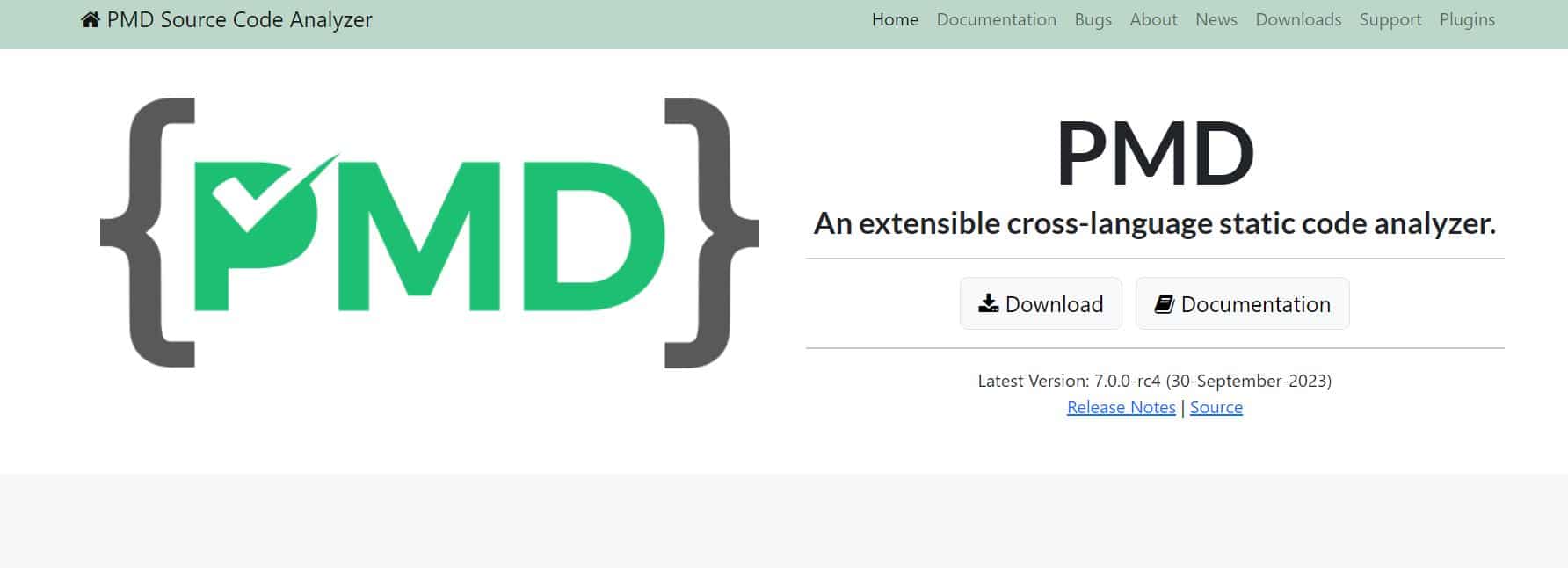 Image of PMD code reivew tool
