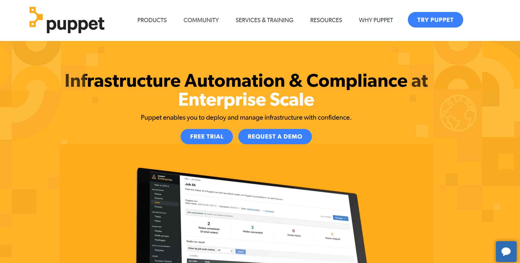 Image of Puppet DevOps tool
