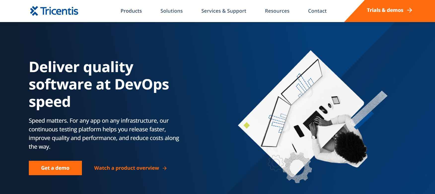 Image of Tricentis tool
