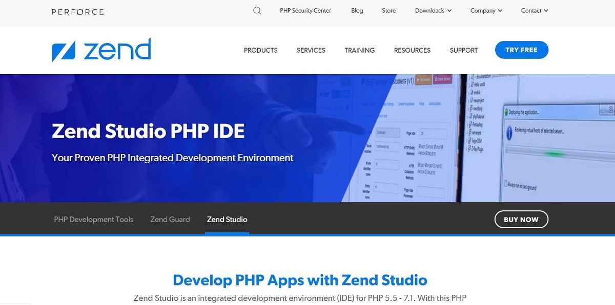 Image of Zend Studio Tool