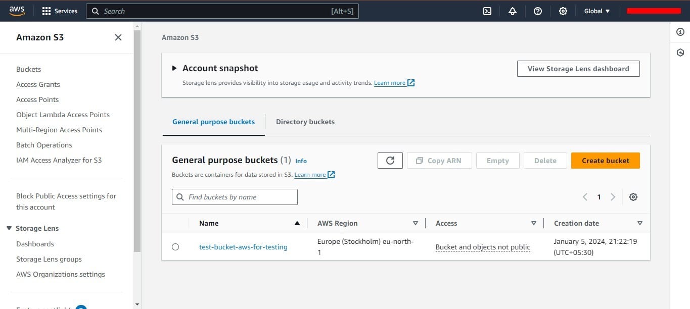 image to upload item on S3 bucket