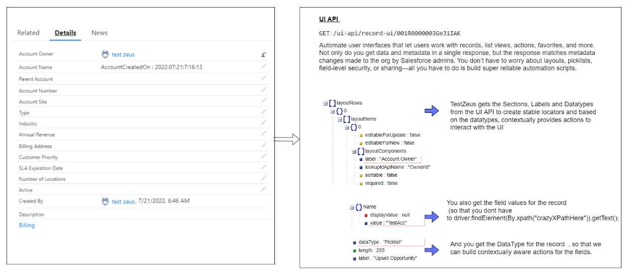 image of UI API Automation with TestZues