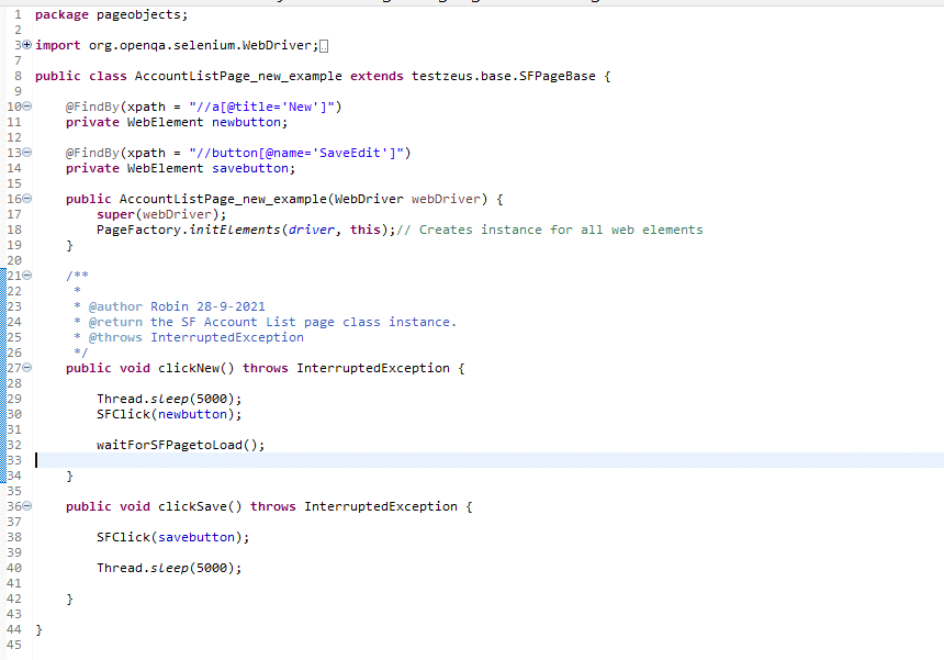Page object image of blog