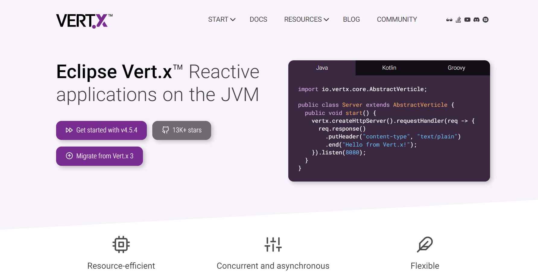 Image of Vert.x Frameworks