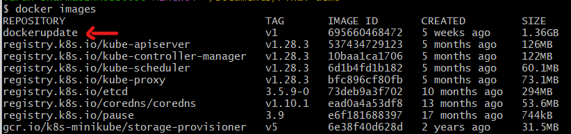 Image of docker