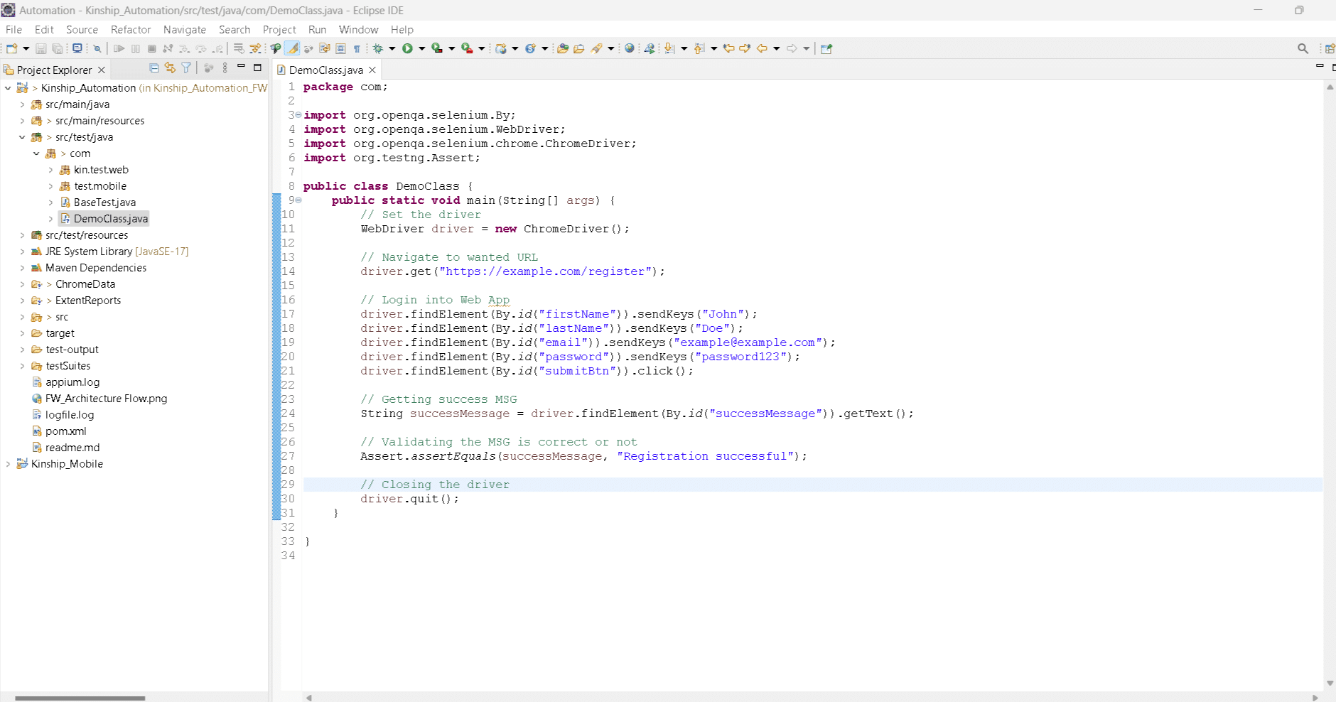 Image of web automation