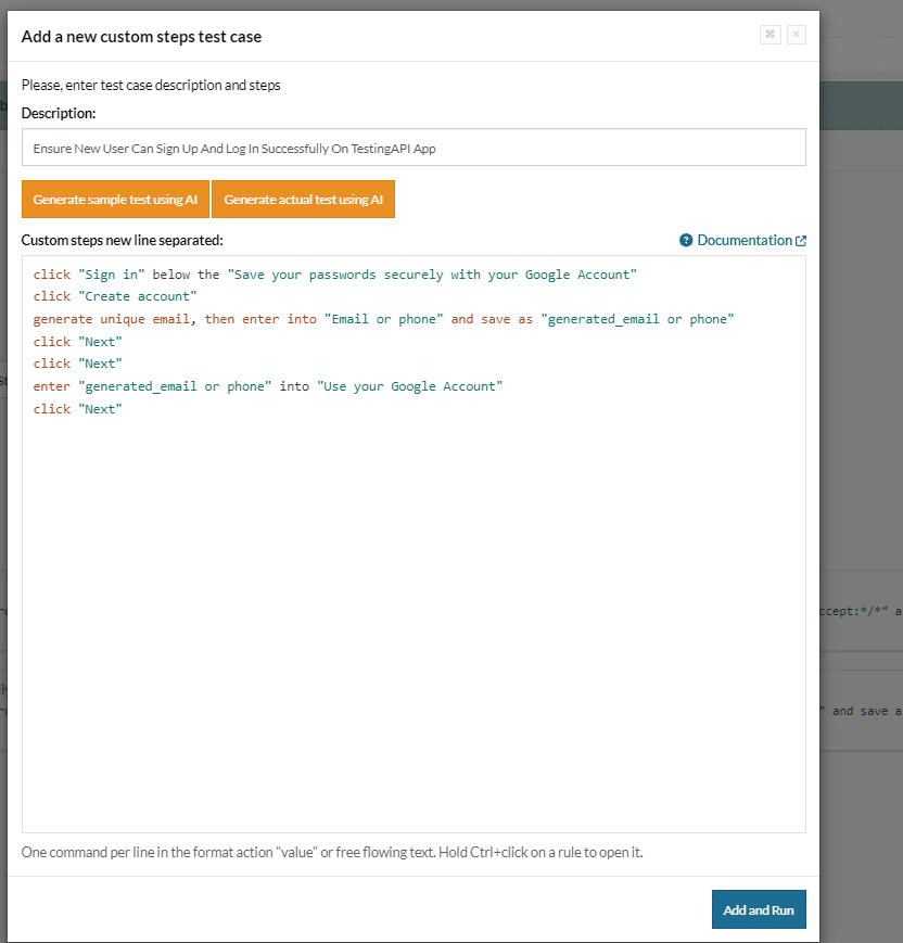 Image of TestingApi App