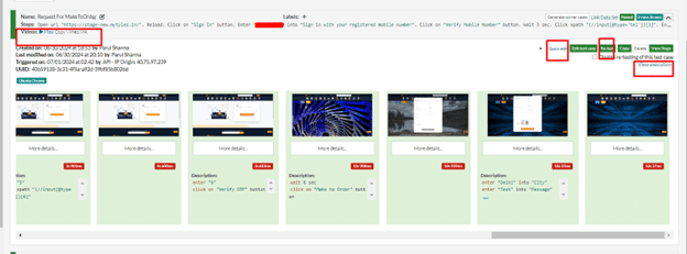 image of Test results