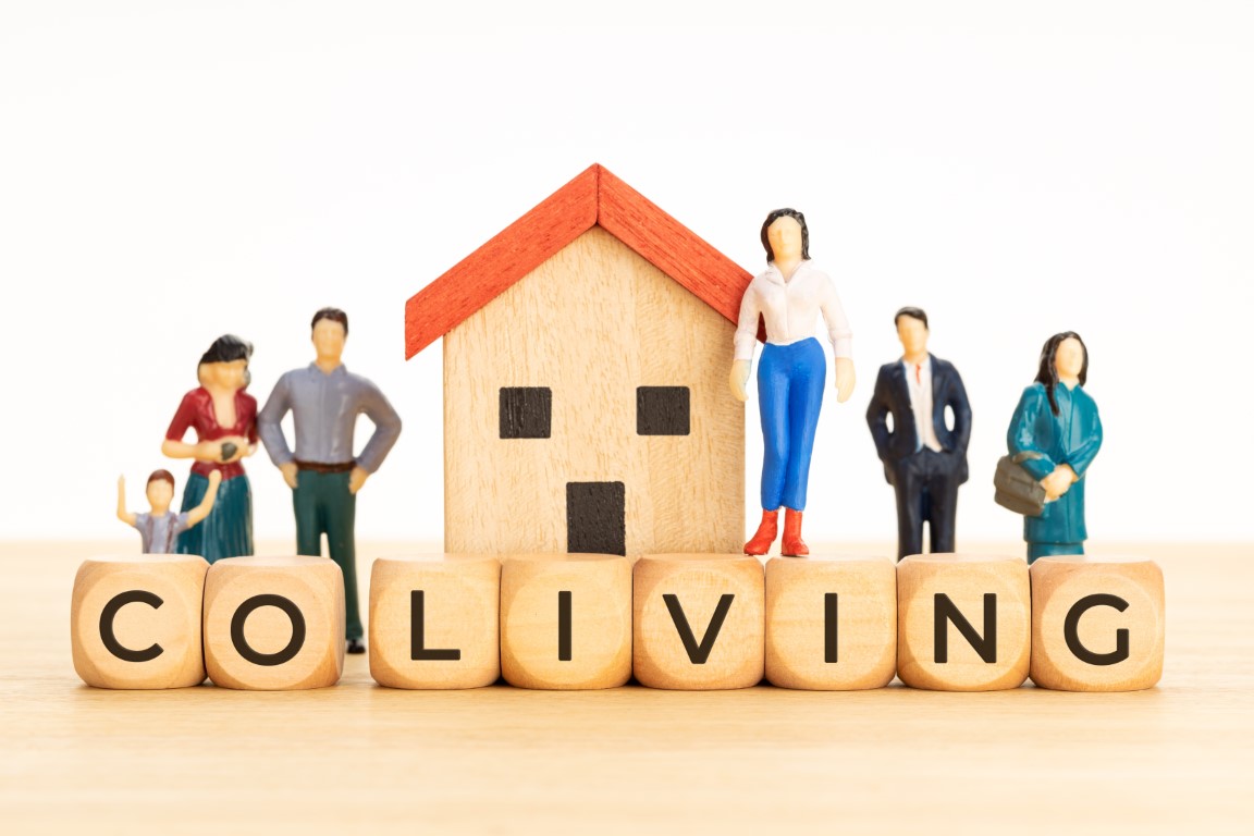 coliving art visuel