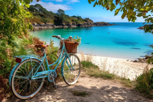 Eau turquoise plage la plus calme et confidentielle de France en Bretagne Eau turquoise plage la plus calme et confidentielle de France en Bretagne