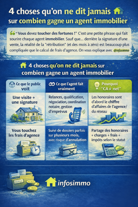 combien gagne agent immobilier salaire